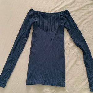 Freepeople stretchy fitted shirt size small